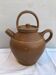 Ancienne théière digoin grès marron