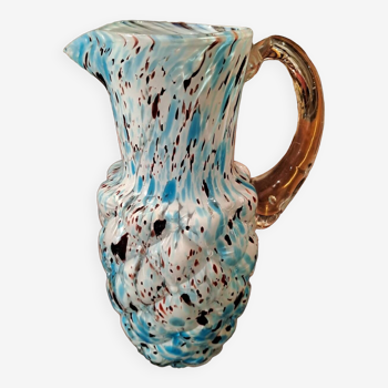 Clichy glass pitcher