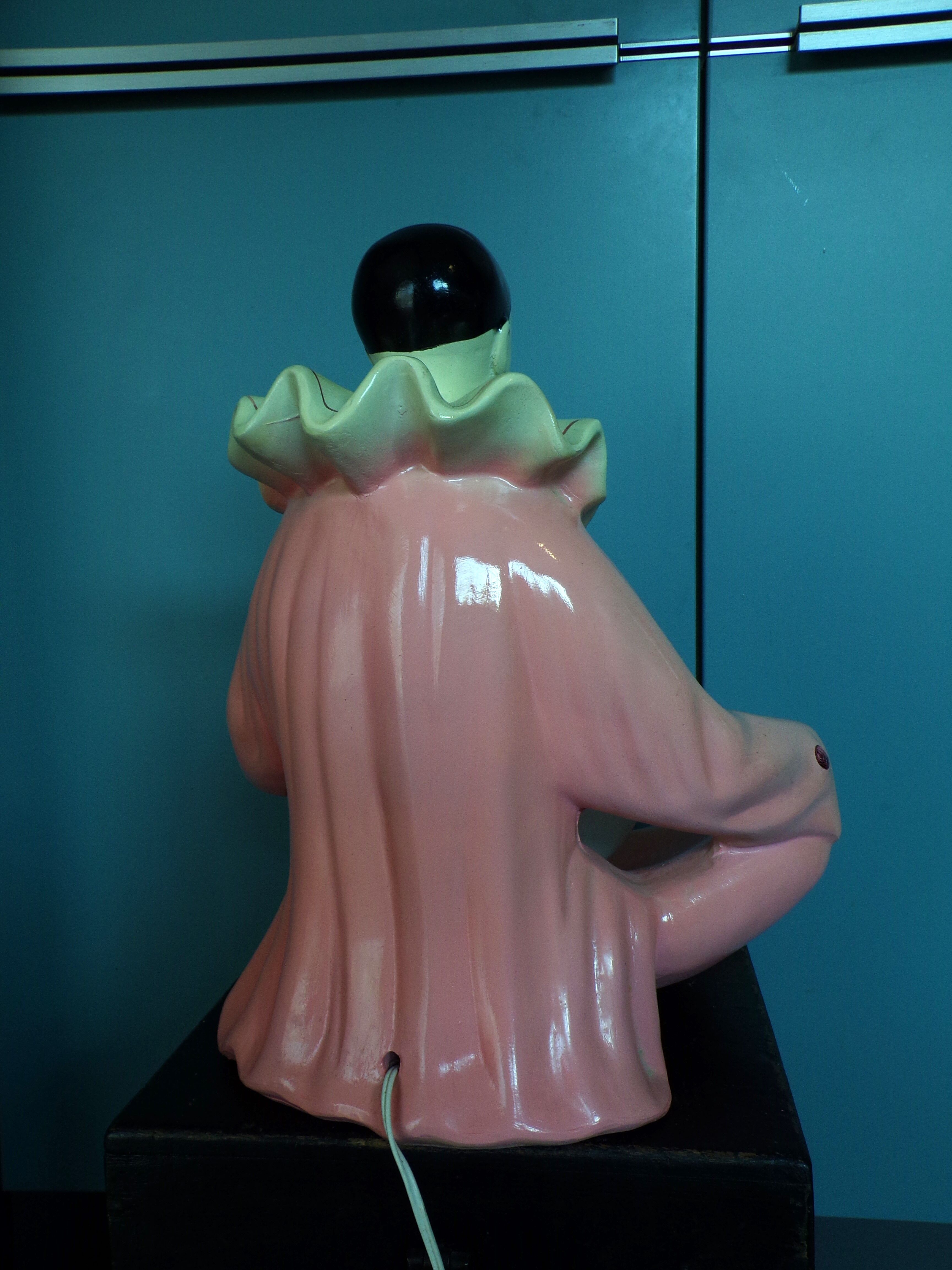 Vintage Pierrot lamp 1970