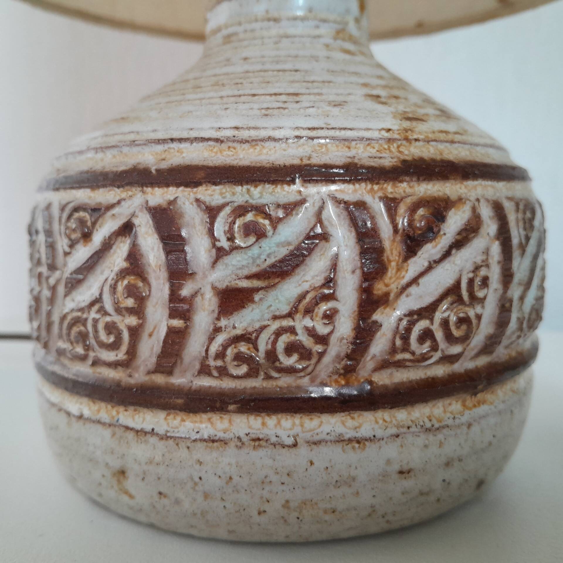 Lampe en céramique Vallauris - Marcel Giraud années 60-70