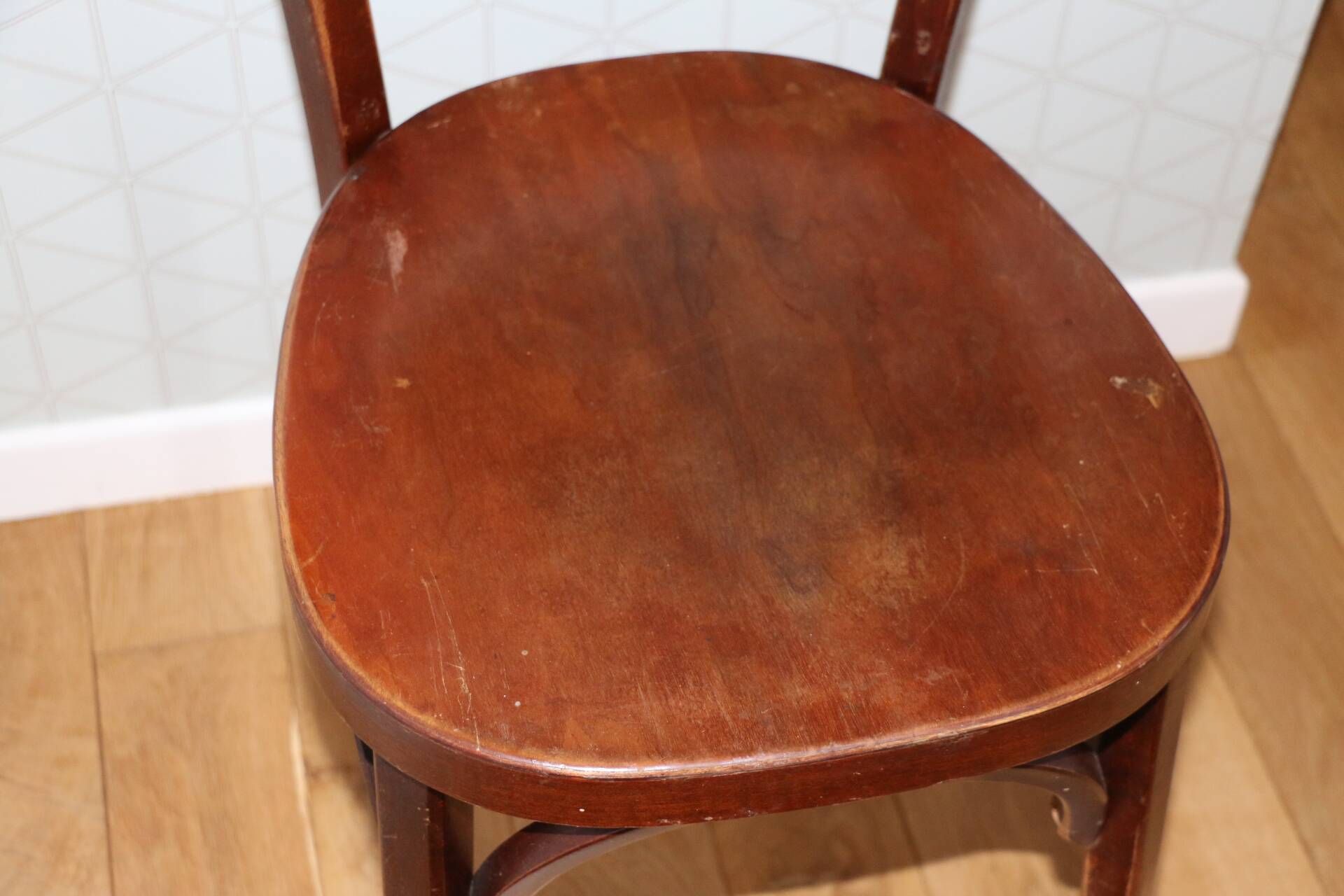 Baumann chair wide back No. 30 dark beech