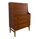 Secrétaire danois MidCentury en teck des années 1960