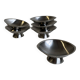 Coupelles à glace vintage en inox Guy Degrenne