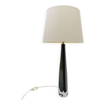 Scandinavian sommerso glass lamp Nils Landberg for Orrefors 1960