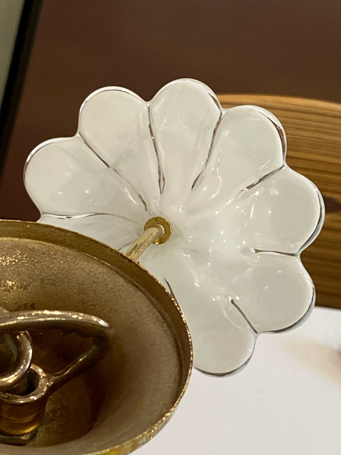 Murano glass flower chandelier, 1970s