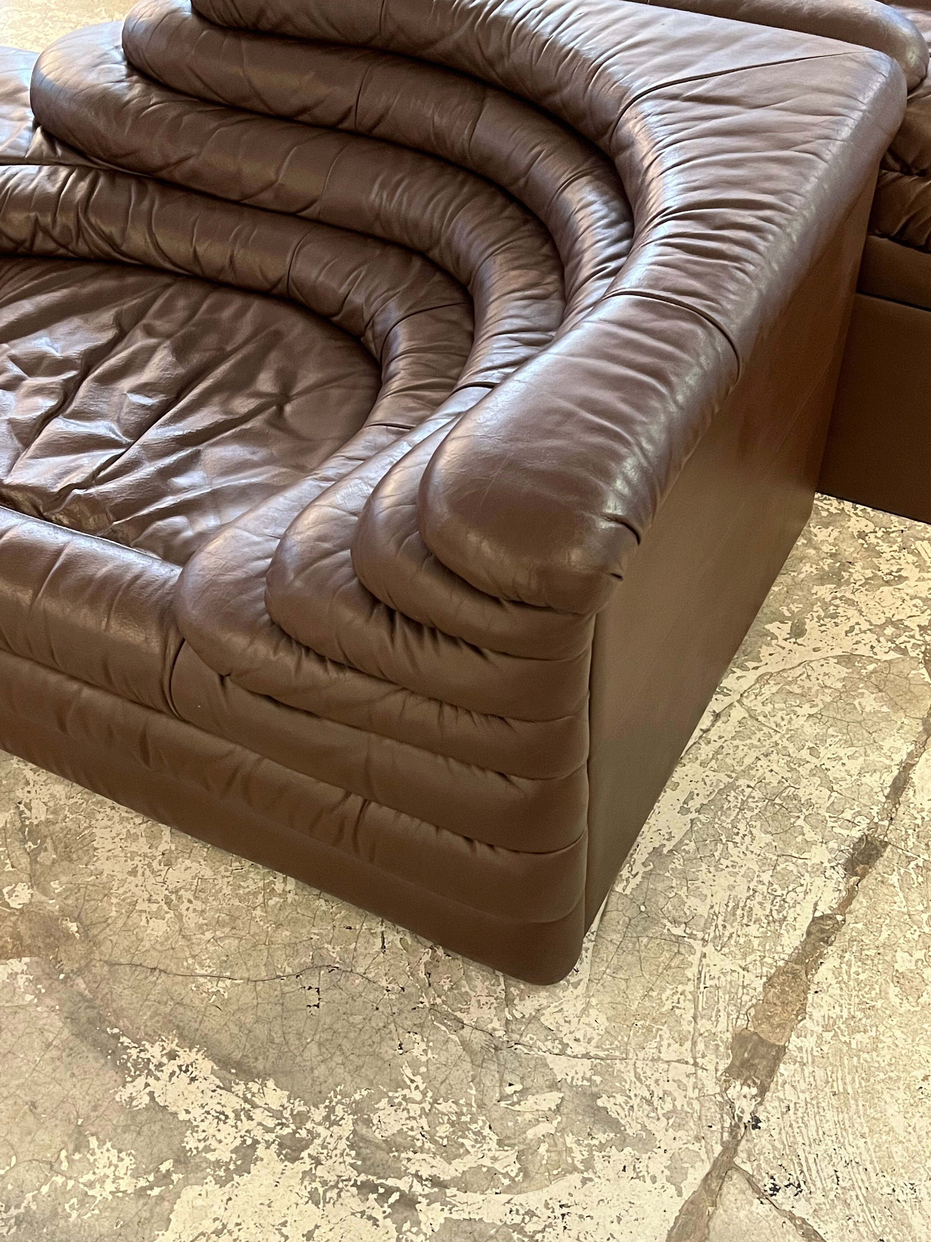 Terrazza sofa by Ubald Klug for De Sede Switzerland 1973