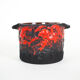 Ceramic vase, Fat Lava, German design, 1960s, made in Germany