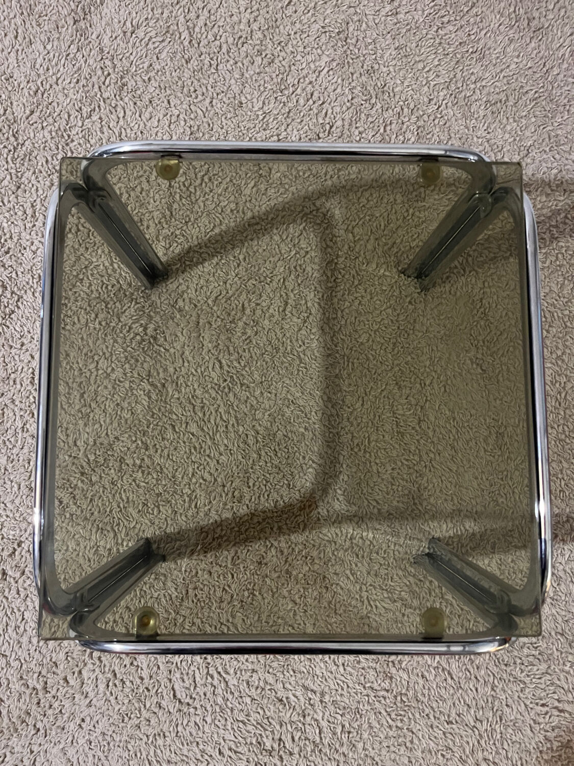 Small table or end of sofa Space age