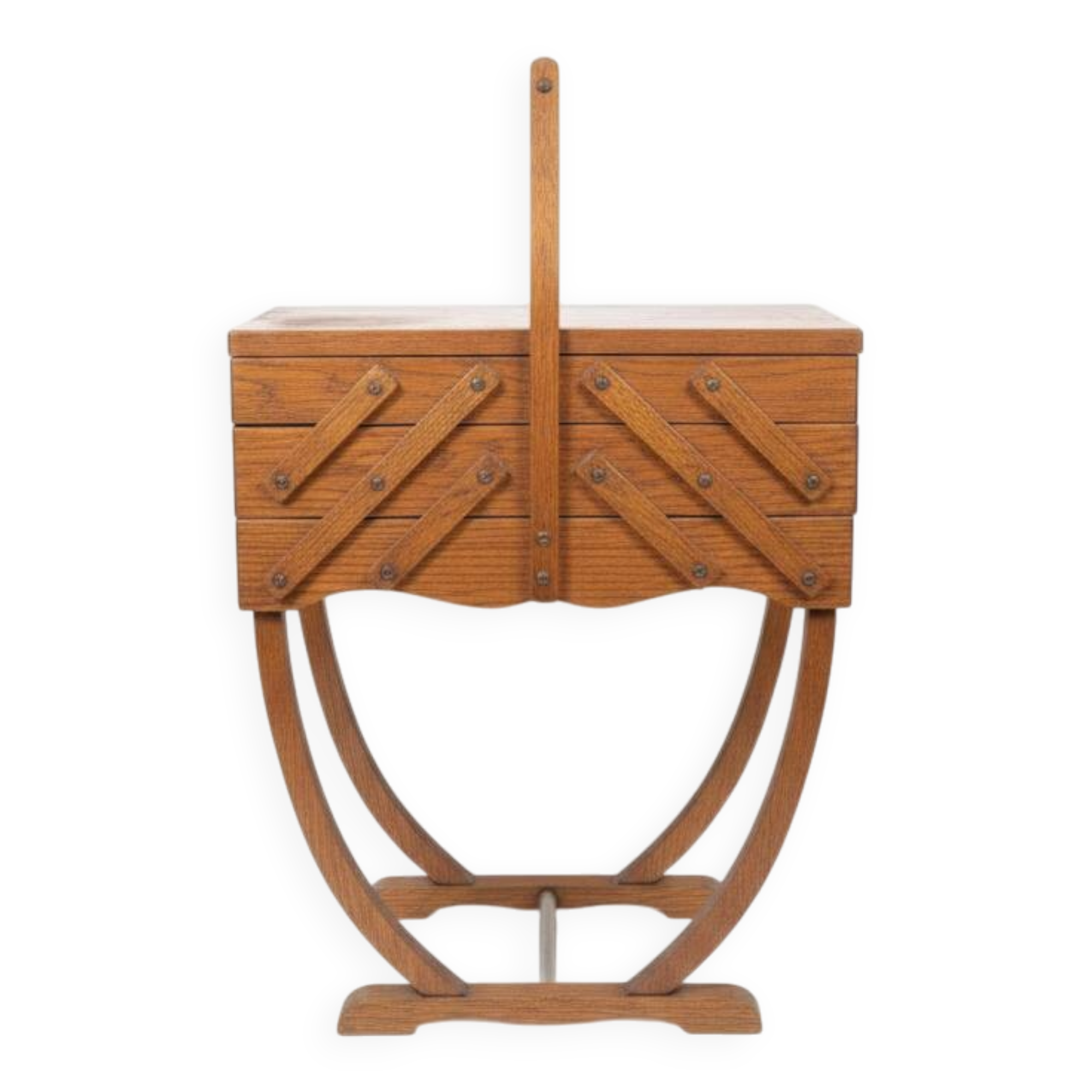 Vintage oak workbench