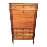 Mahogany secretary Louis XVI style