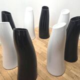 Suite of 8 Madame vases, Alessandro Busana