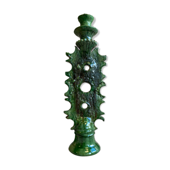 Tamegroute pottery candle holder