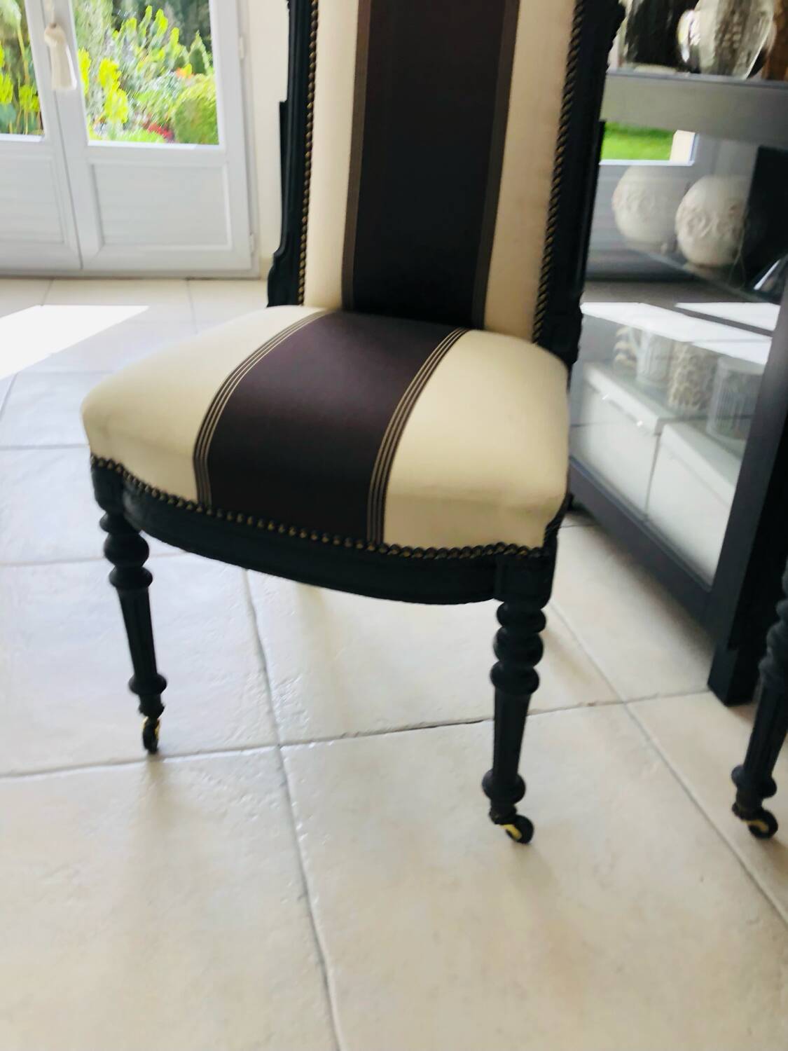 3 Napoleon III chairs