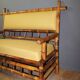 Bamboo Bench from the Napoleon III Period