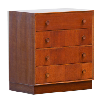 Scandinavian chest of drawers  vintage 1960