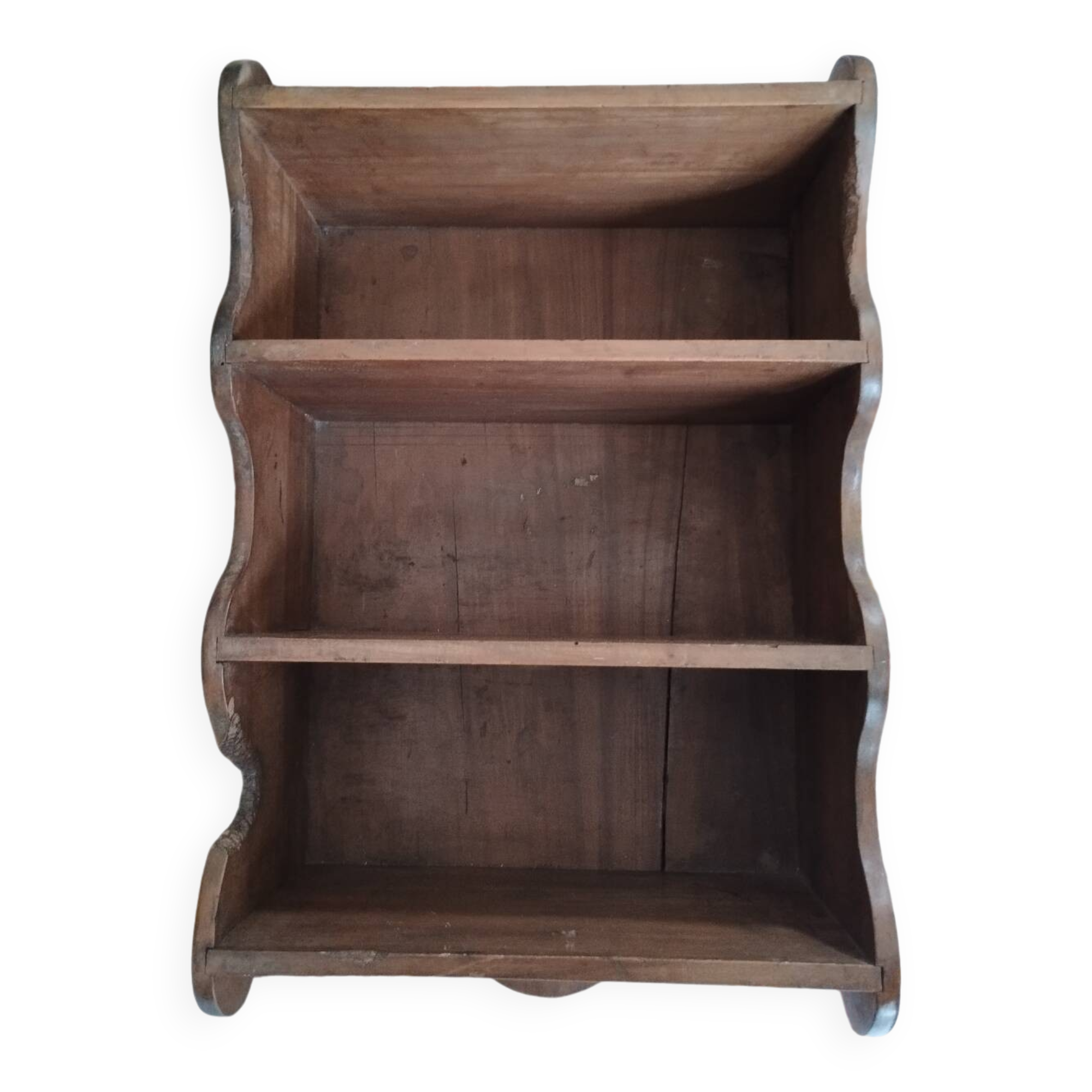 Old small wooden shelf