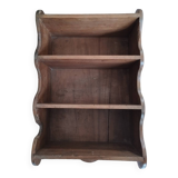 Old small wooden shelf