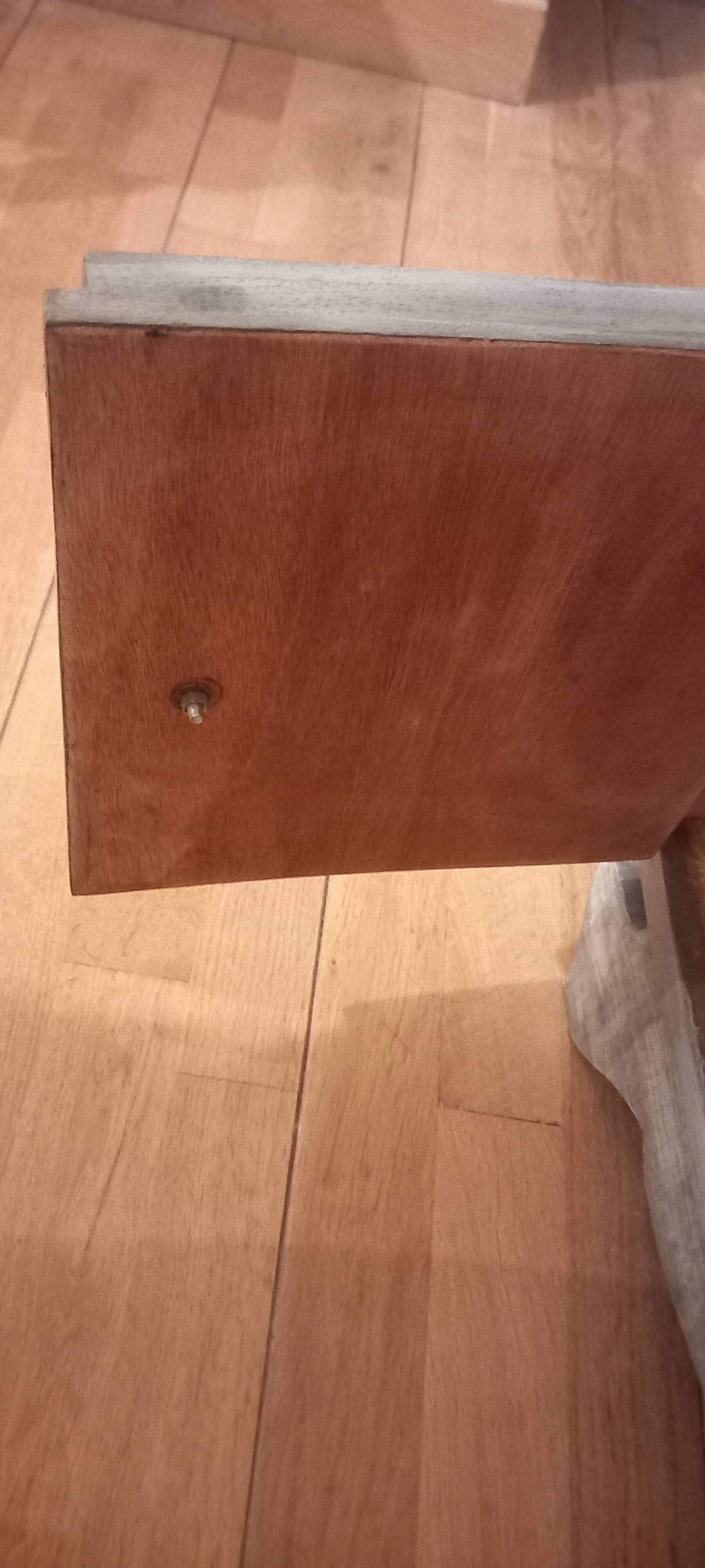 Bleached grey skateboards