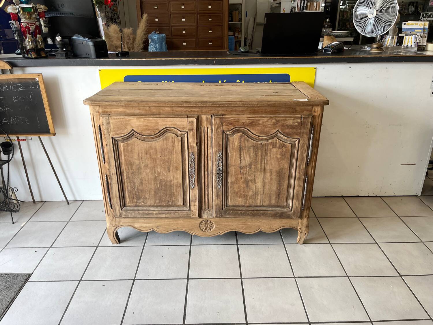 Oak airbrushed sideboard