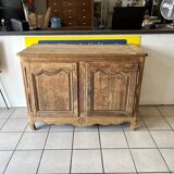 Oak airbrushed sideboard