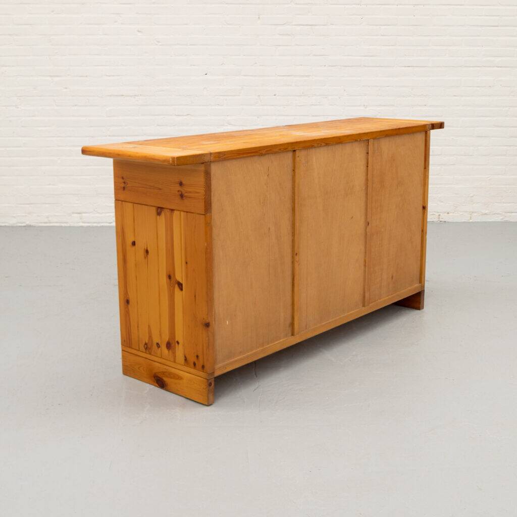 Silvio Coppola pine sideboard, 1960s
