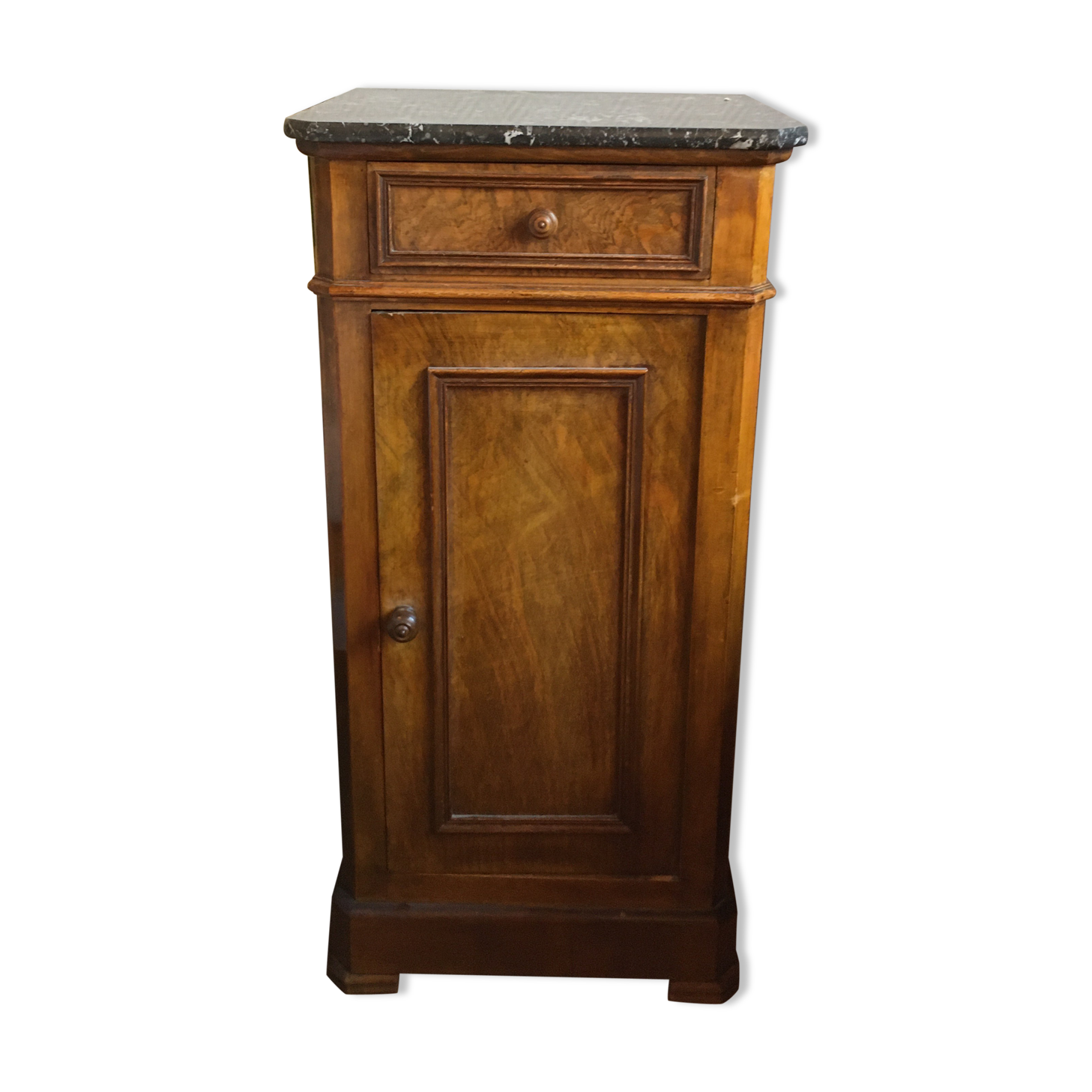 Night table on marble