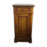 Night table on marble