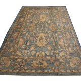 Tapis traditionnel vintage persan Ziegler tissé à la main Tapis de salon en laine