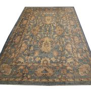 Tapis traditionnel vintage persan Ziegler tissé à la main Tapis de salon en laine