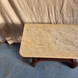 Mahogany console