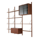 Teak modular shelving unit, Danish design, 1970s, made in Denmark