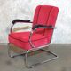Vintage Bauhaus Style Tubular Easy Chairs from Kovona NP, 1950, Set of 2