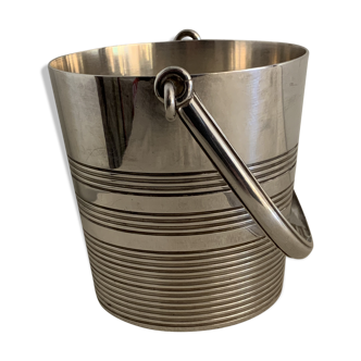 Silver metal Ercuis ice bucket