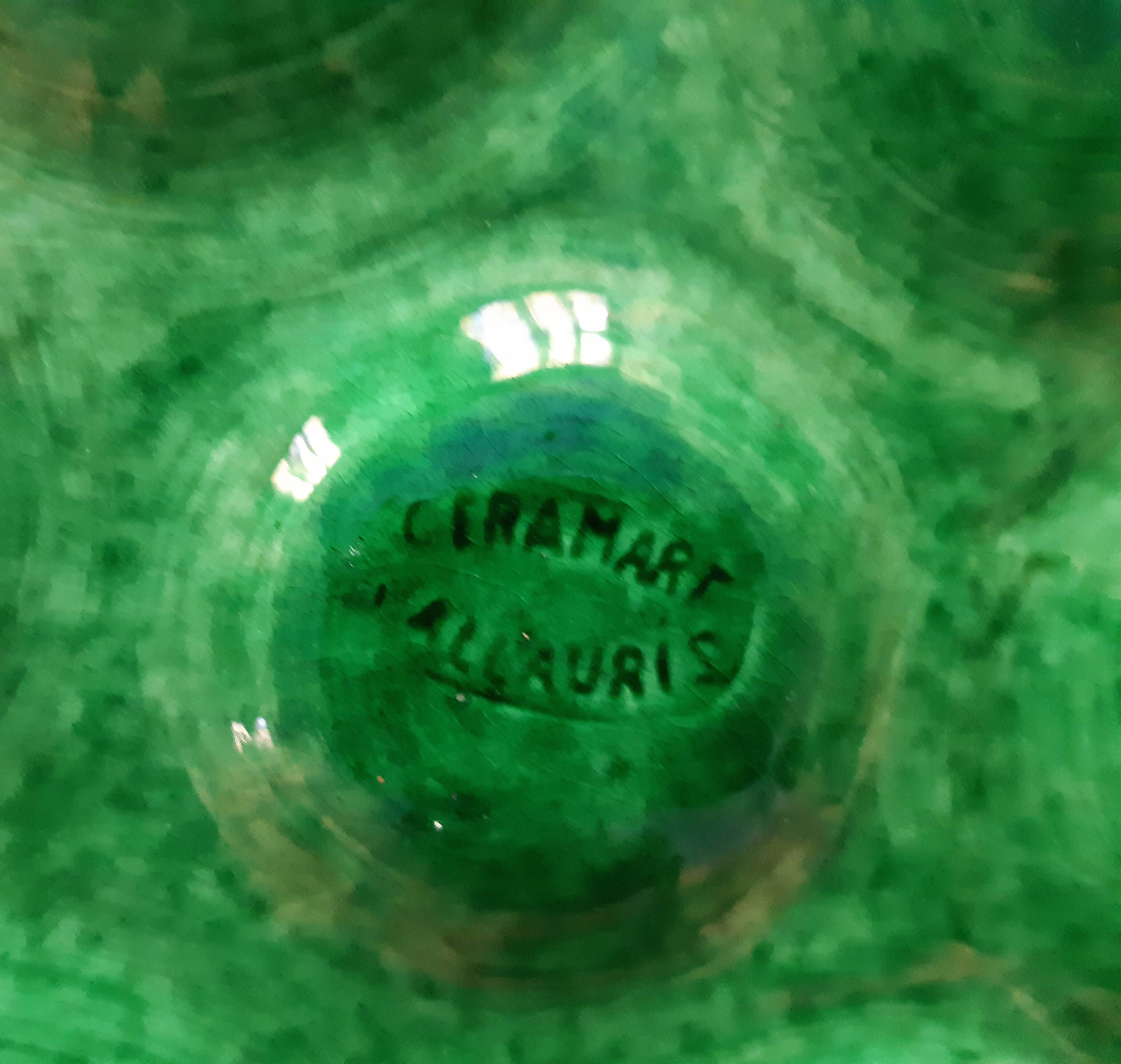 Ceramart Valauris flat lot and various green ceramics