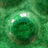 Ceramart Valauris flat lot and various green ceramics