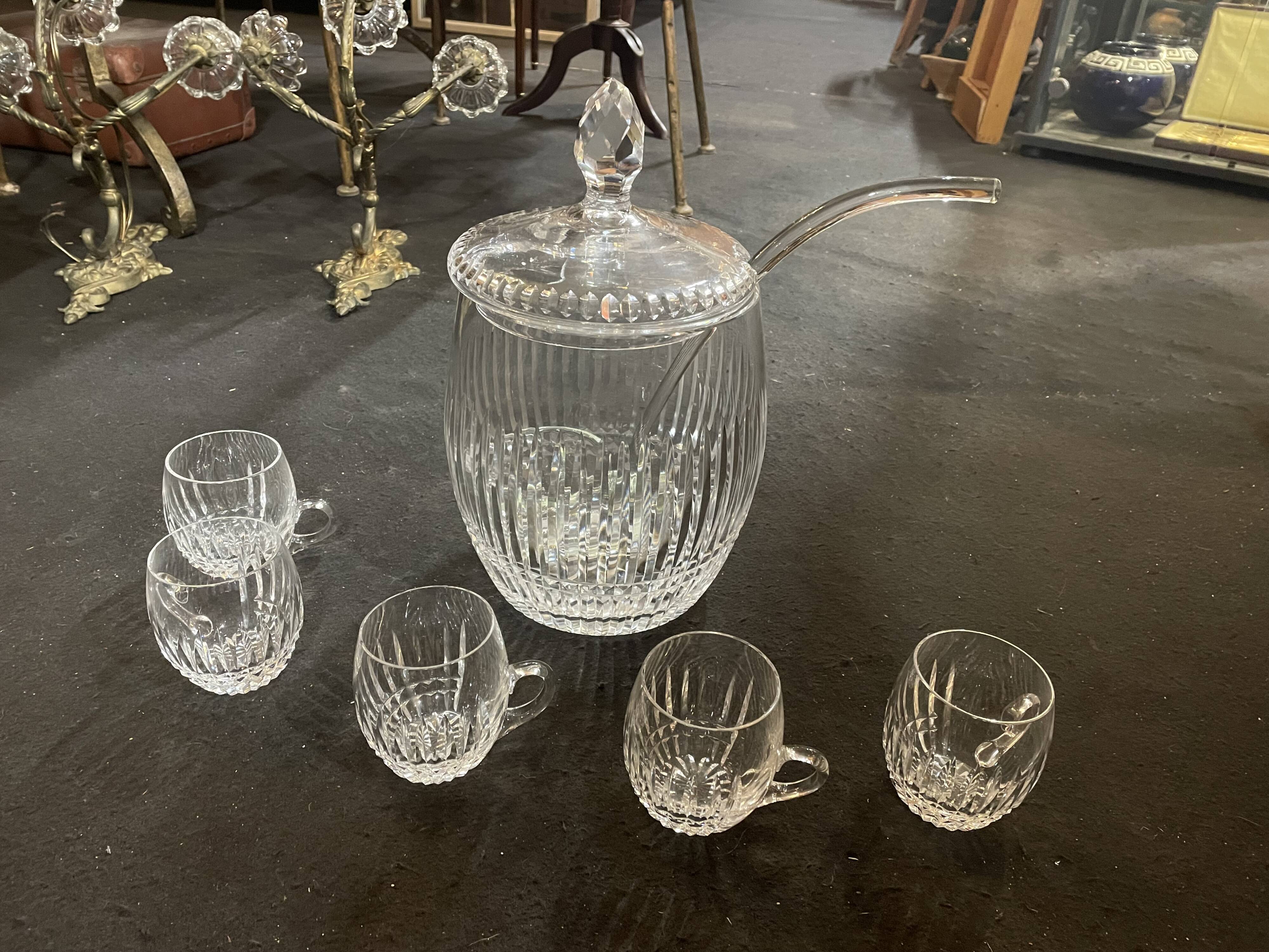 St Louis Crystal Punch Service