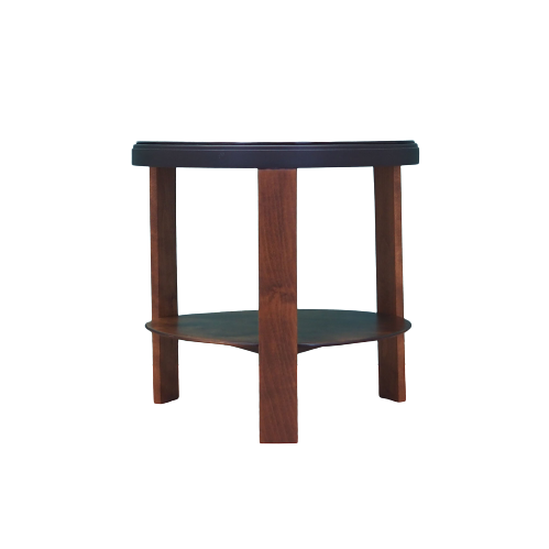 Walnut coffee table, danish design, 1970s, made in denmark