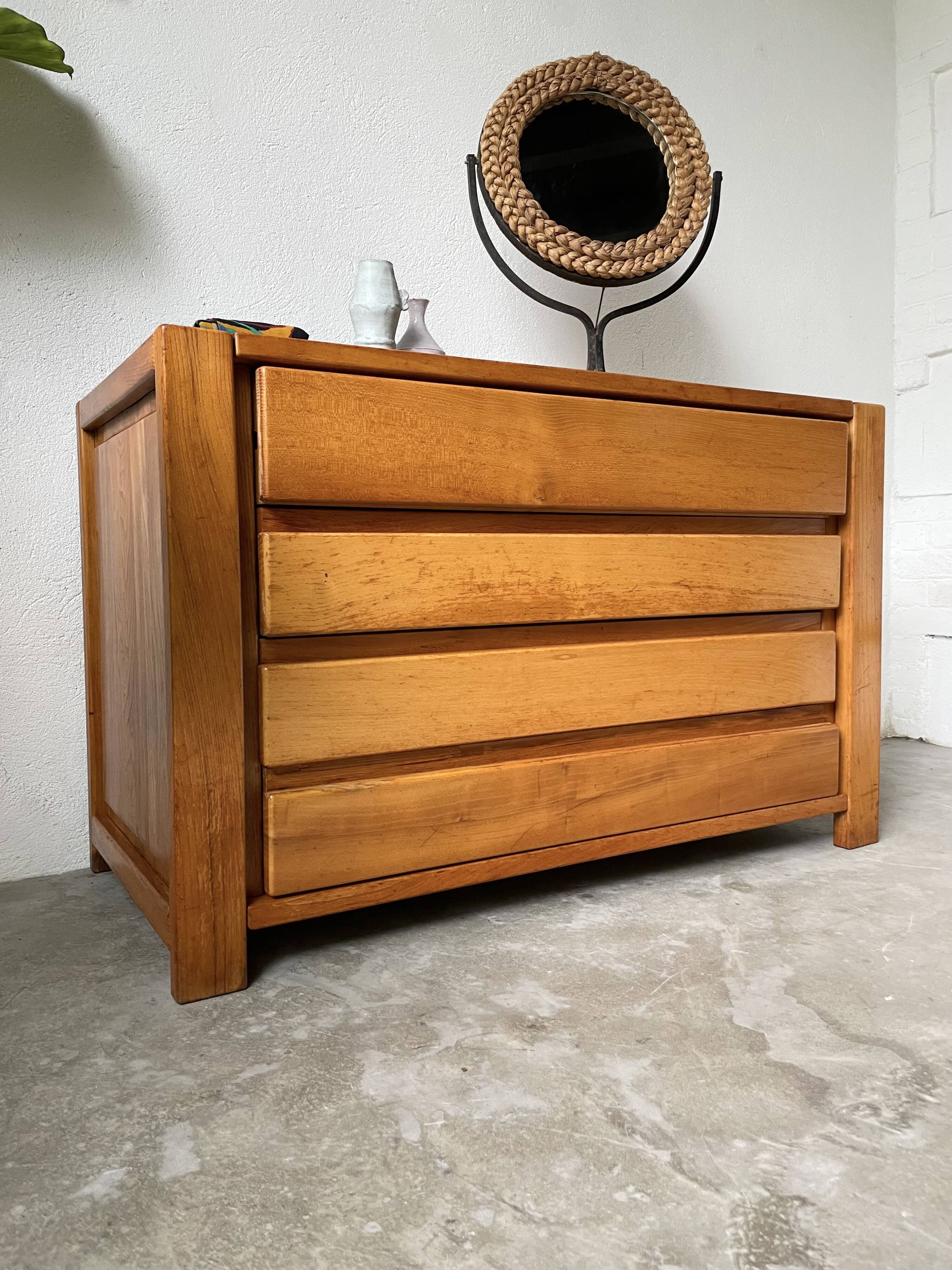 Elm chest of drawers Maison Regain