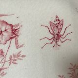 Lot of 9 plates iron earth circa 1900