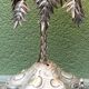Silver-plated palm lamp, 1910, Thomas Bradbury & Sons