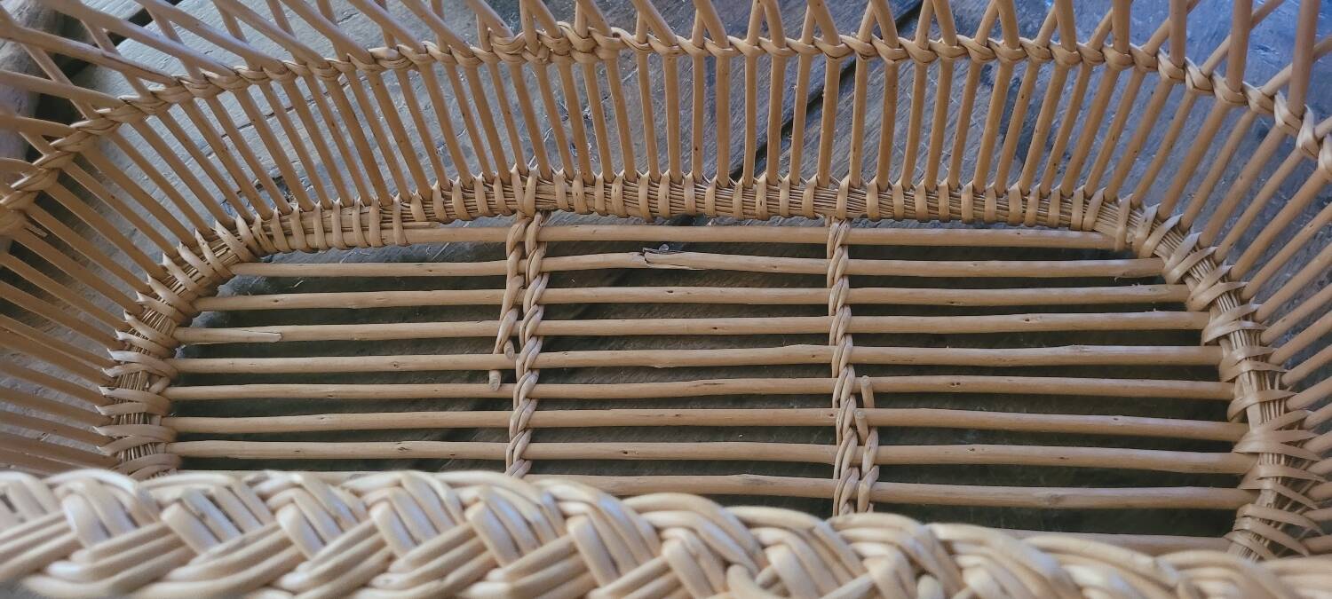 Doll bed, rattan doll
