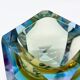 Large "Sommerso" ashtray in Murano glass, 1970s