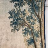 Tapisserie, scène champêtre, laine et soie, XVIIIème siècle