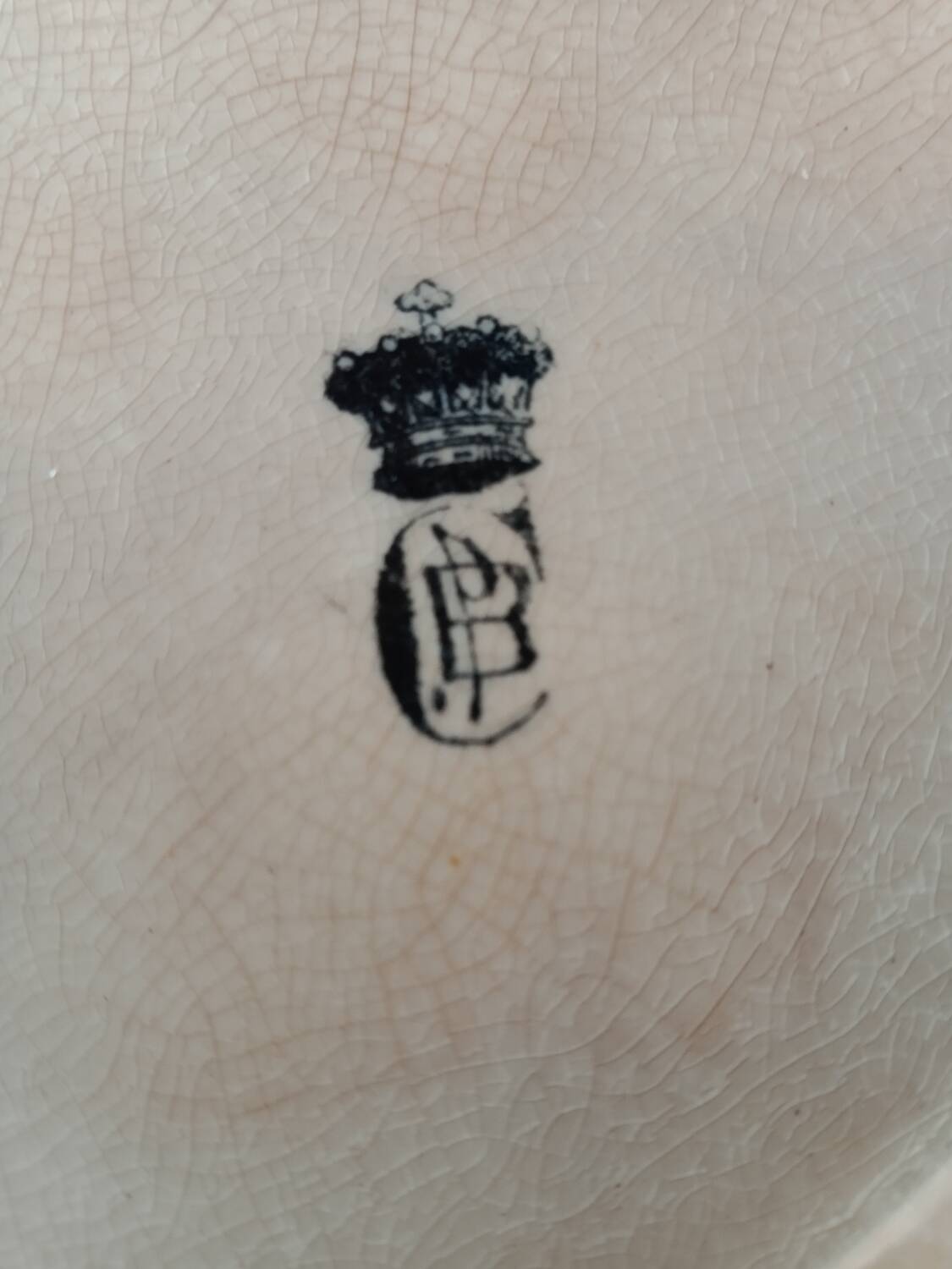 B Grayson & Son Sheffield Crackle Ceramic Cookie Jar