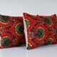 Set of 2 vintage Turkish cushion covers 38x56 cm