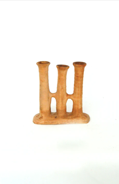 Handmade candle holder