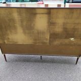 Danish rosewood buffet showcase bar - 1970