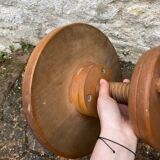 Vintage Adjustable Screw Stool
