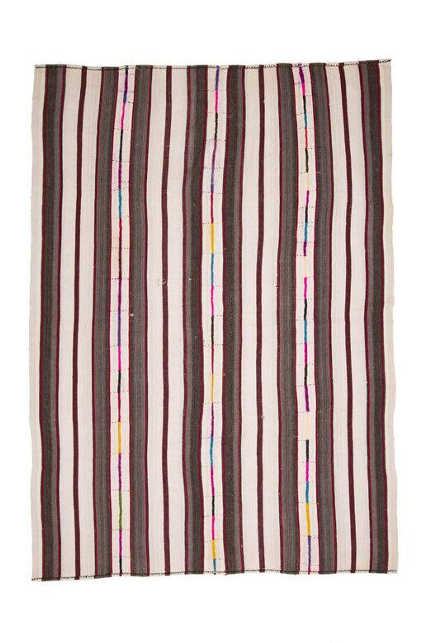 Vintage kilim rug for living room 189x259