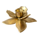 Small brass “flower” candle holder